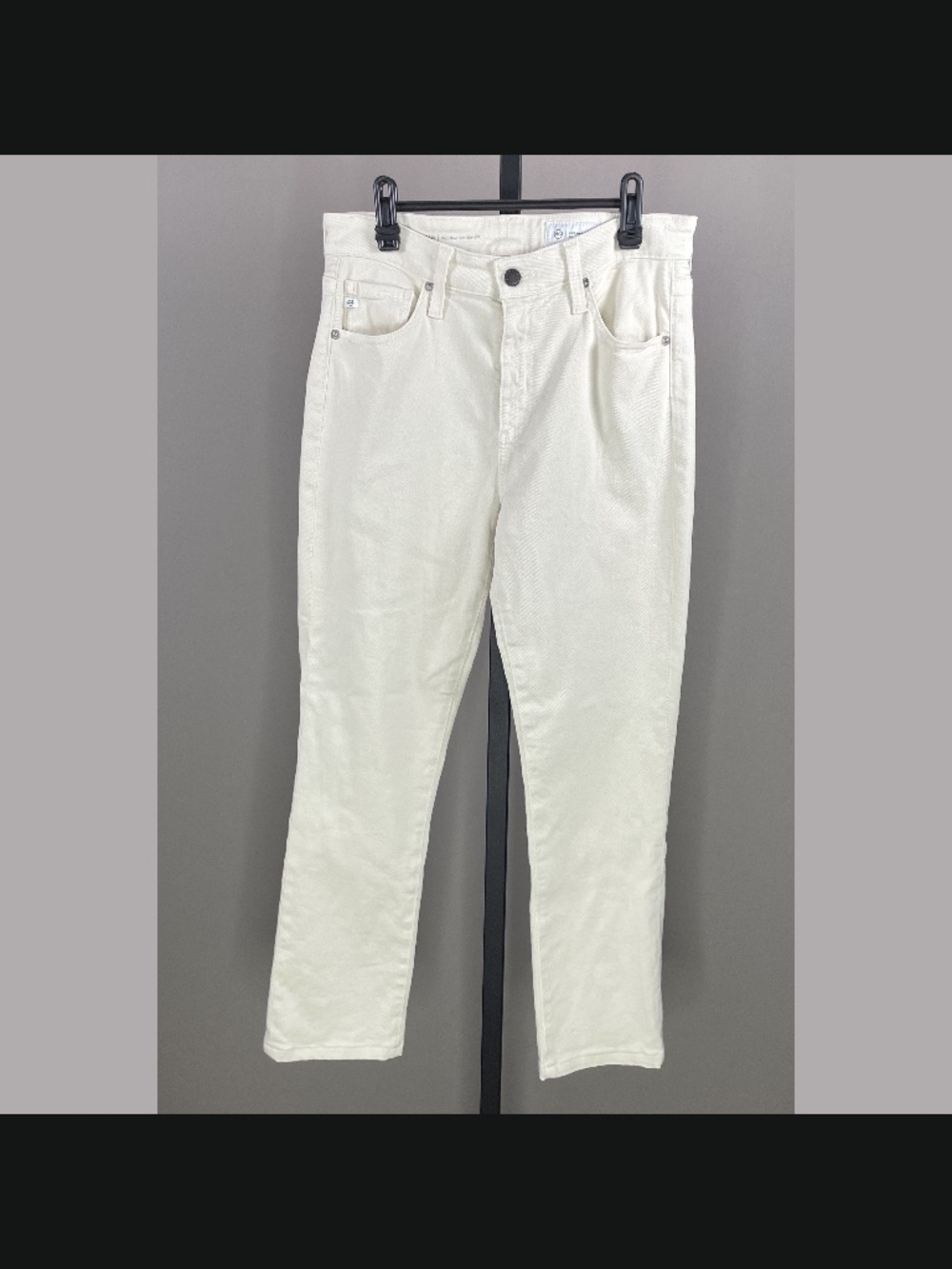 Adriano Goldschmied Jeans Women 29 tan denim Mari straight leg designer casual